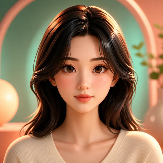 3D 卡通风格示例