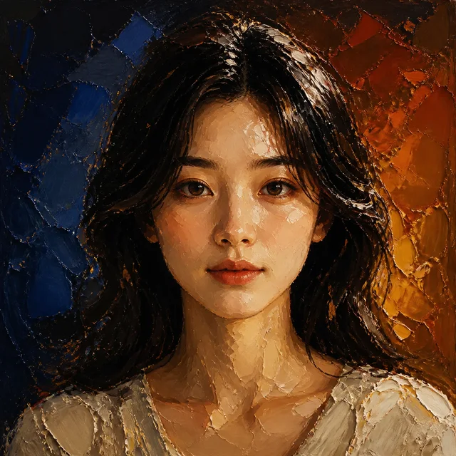 油画风格示例